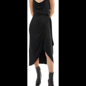 Aritzia Saturn Midi Dress - Black